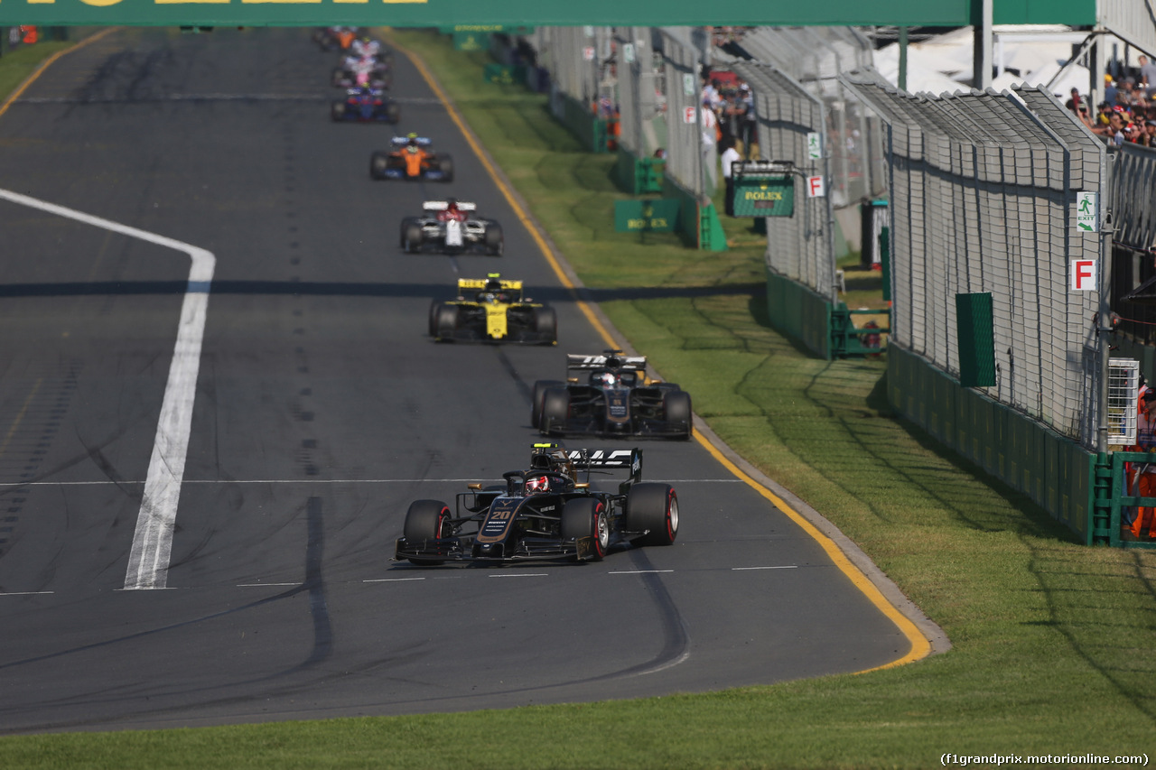 GP AUSTRALIA, 17.03.2019- race, Kevin Magnussen (DEN) Haas F1 Team VF-19