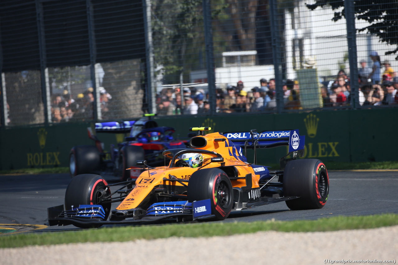 GP AUSTRALIA, 17.03.2019- race, Lando Norris (GBR) Mclaren F1 Team MCL34