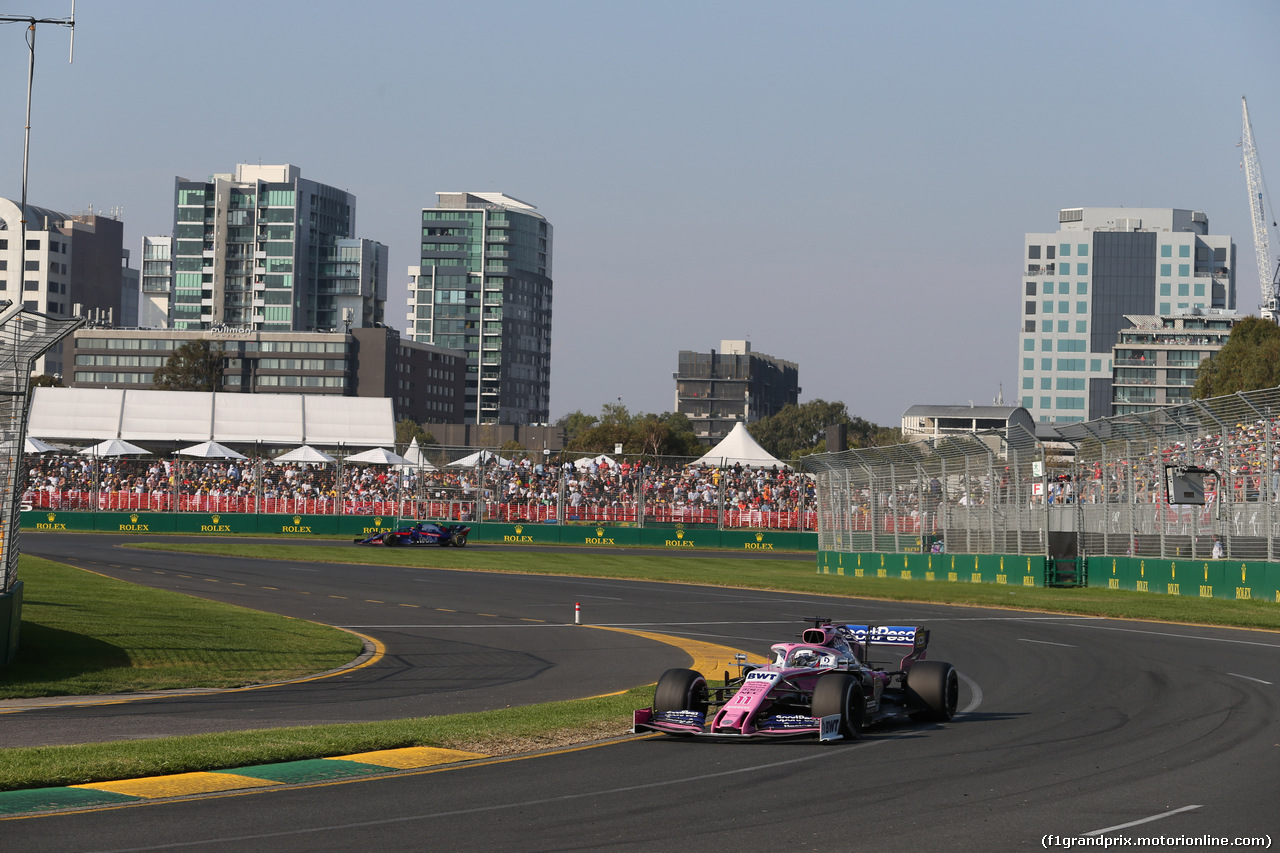 GP AUSTRALIA, 17.03.2019- race, Sergio Perez (MEX) Racing Point F1 RP19