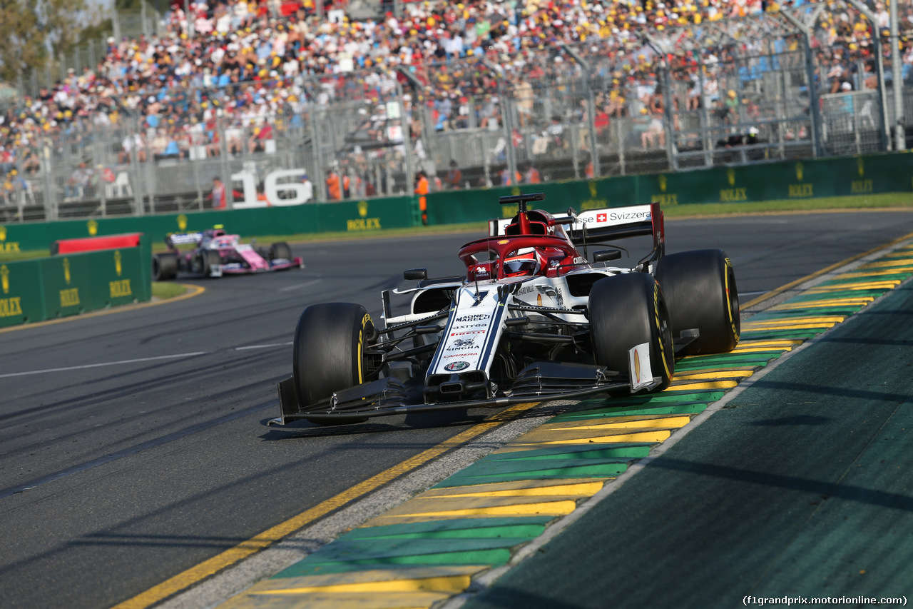 GP AUSTRALIA, 17.03.2019- race, Kimi Raikkonen (FIN) Alfa Romeo Racing C38