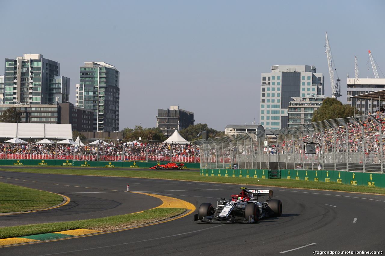 GP AUSTRALIA, 17.03.2019- race, Antonio Giovinazzi (ITA) Alfa Romeo Racing C38