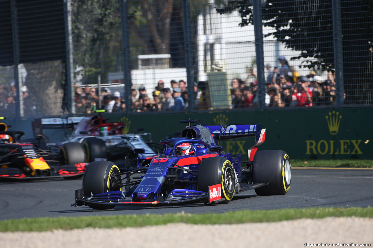 GP AUSTRALIA, 17.03.2019- race, Daniil Kvyat (RUS) Scuderia Toro Rosso STR14