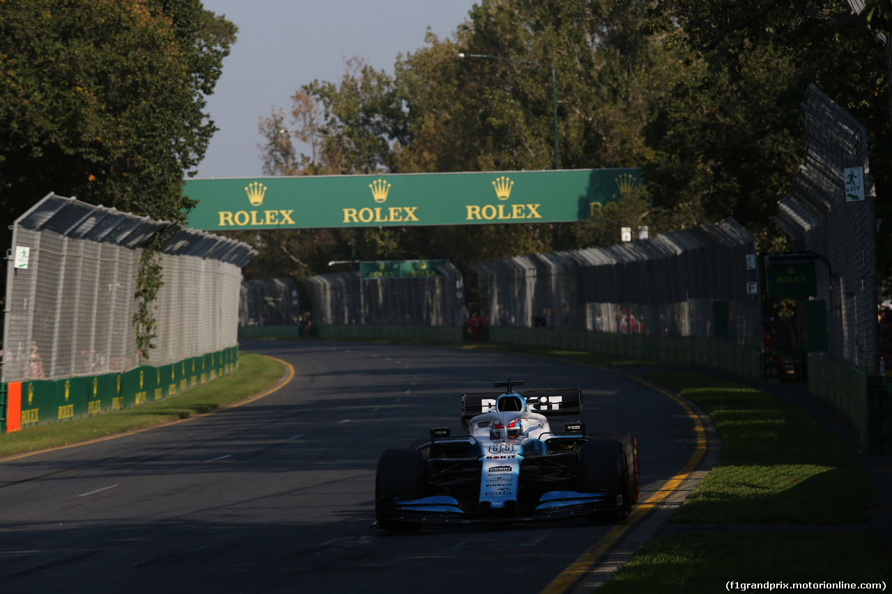 GP AUSTRALIA, 17.03.2019- race, George Russell (GBR) Williams F1 FW42