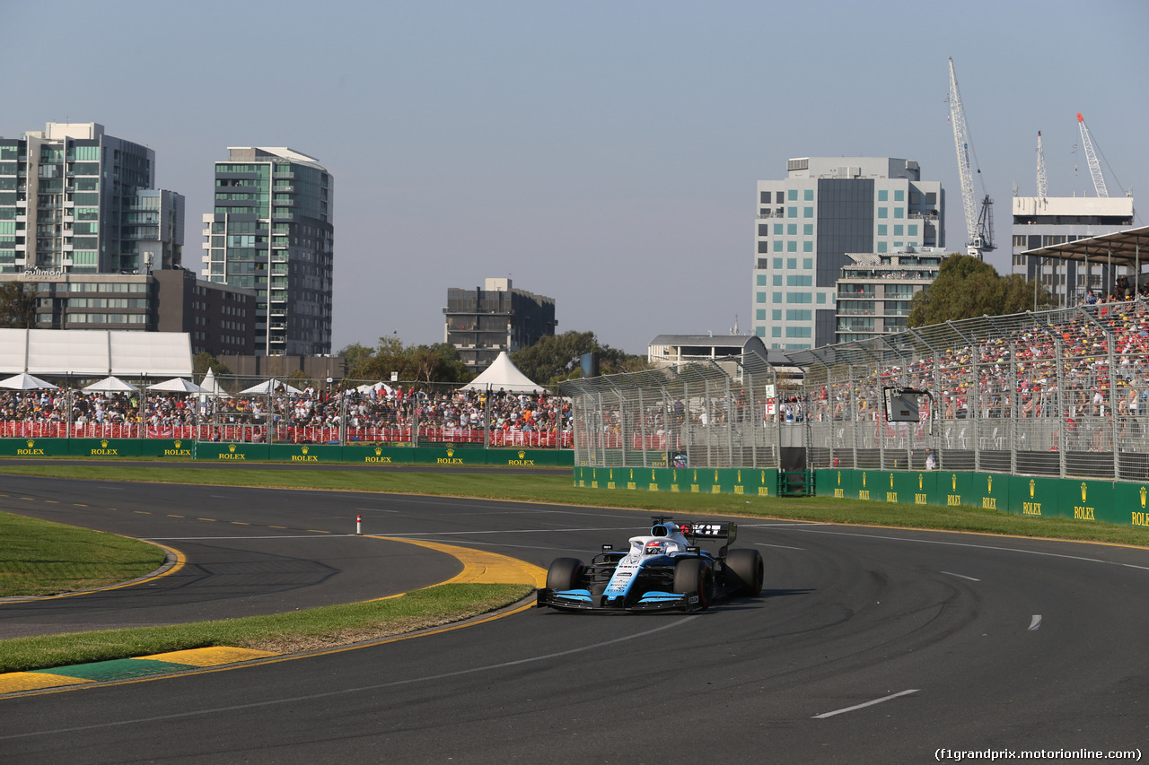 GP AUSTRALIA, 17.03.2019- race, George Russell (GBR) Williams F1 FW42