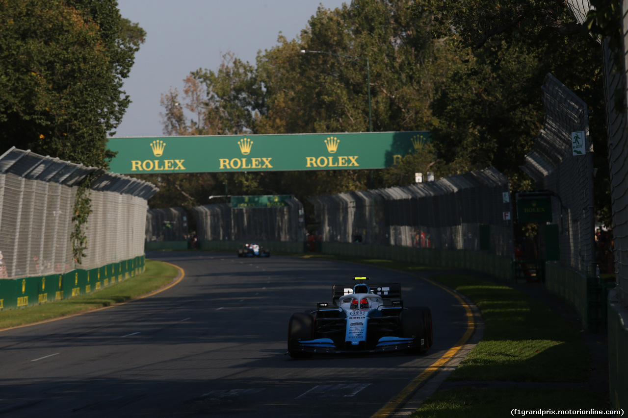 GP AUSTRALIA, 17.03.2019- race, Robert Kubica (POL) Williams F1 FW42