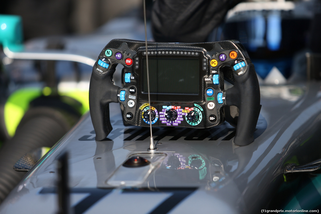 GP AUSTRALIA, 17.03.2019- Mercedes AMG F1 W10 EQ Power steering wheel