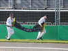 GP AUSTRALIA, 17.03.2019- race: the Frontal Wing of Daniel Ricciardo (AUS) Renault Sport F1 Team RS19 after the crash at the partenza