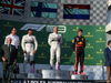 GP AUSTRALIA, 17.03.2019- Podium, winner Valtteri Bottas (FIN) Mercedes AMG F1 W10 EQ Power, 2nd place Lewis Hamilton (GBR) Mercedes AMG F1 W10 EQ Power, 3rd place Max Verstappen (NED) Red Bull Racing RB15