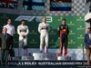 GP AUSTRALIA, 17.03.2019- Podium, winner Valtteri Bottas (FIN) Mercedes AMG F1 W10 EQ Power, 2nd place Lewis Hamilton (GBR) Mercedes AMG F1 W10 EQ Power, 3rd place Max Verstappen (NED) Red Bull Racing RB15