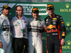 GP AUSTRALIA, 17.03.2019- Podium, winner Valtteri Bottas (FIN) Mercedes AMG F1 W10 EQ Power, 2nd place Lewis Hamilton (GBR) Mercedes AMG F1 W10 EQ Power, 3rd place Max Verstappen (NED) Red Bull Racing RB15