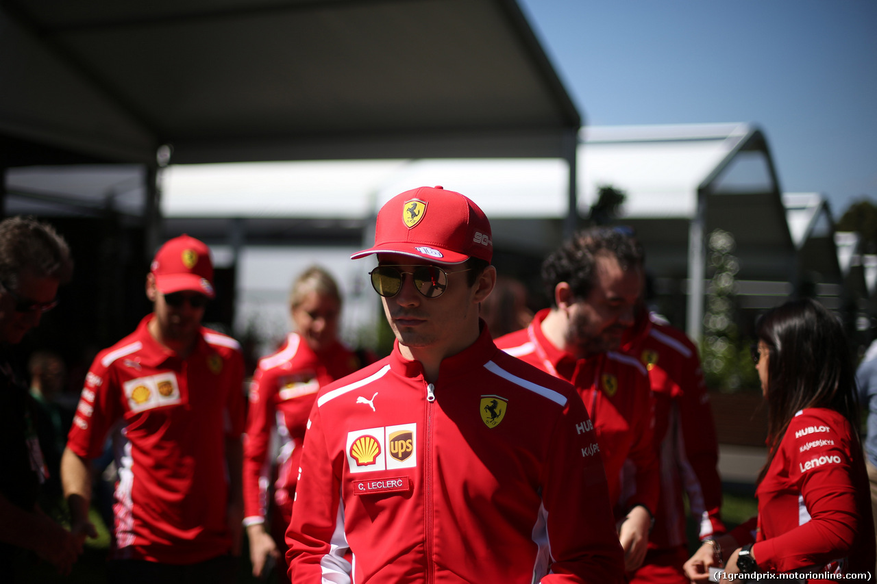 GP AUSTRALIA, 14.03.2019- Charles Leclerc (MON) Ferrari SF90