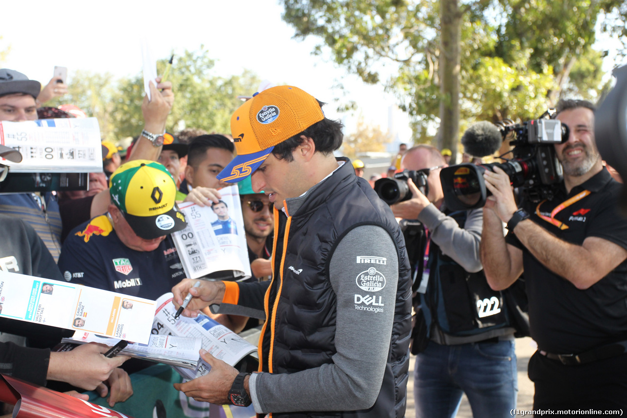 GP AUSTRALIA, 14.03.2019- Carlos Sainz Jr (ESP) Mclaren F1 Team MCL34