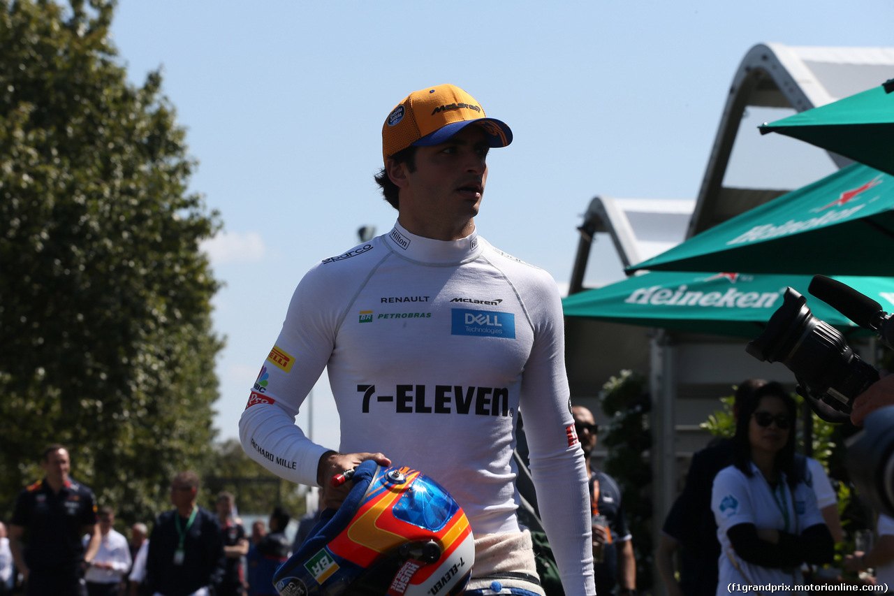 GP AUSTRALIA, 14.03.2019- Carlos Sainz Jr (ESP) Mclaren F1 Team MCL34