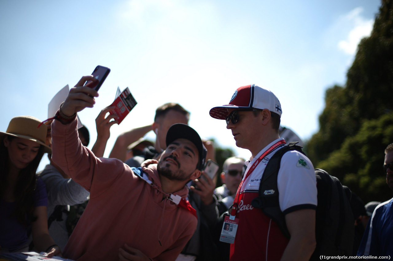 GP AUSTRALIA, 14.03.2019- Kimi Raikkonen (FIN) Alfa Romeo Racing C38