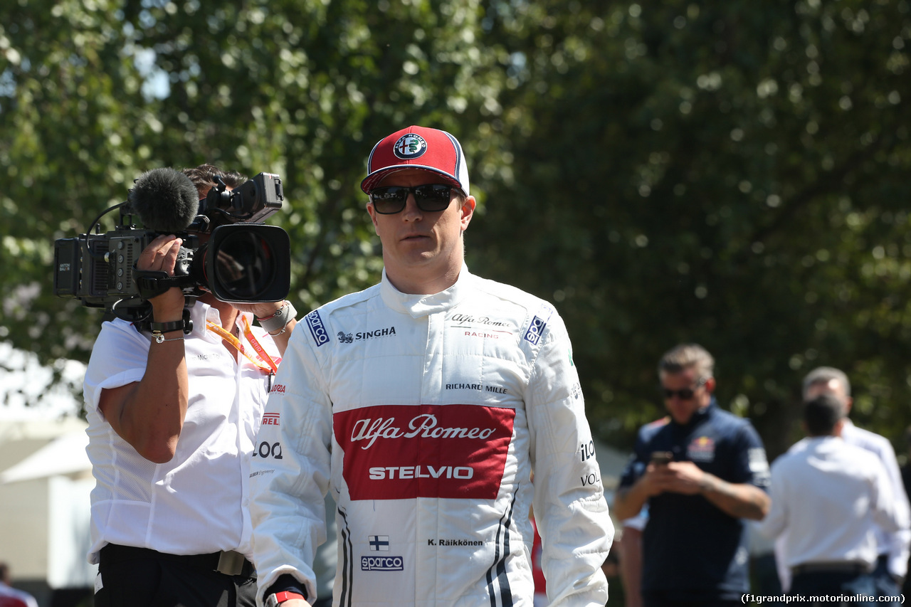 GP AUSTRALIA, 14.03.2019- Kimi Raikkonen (FIN) Alfa Romeo Racing C38