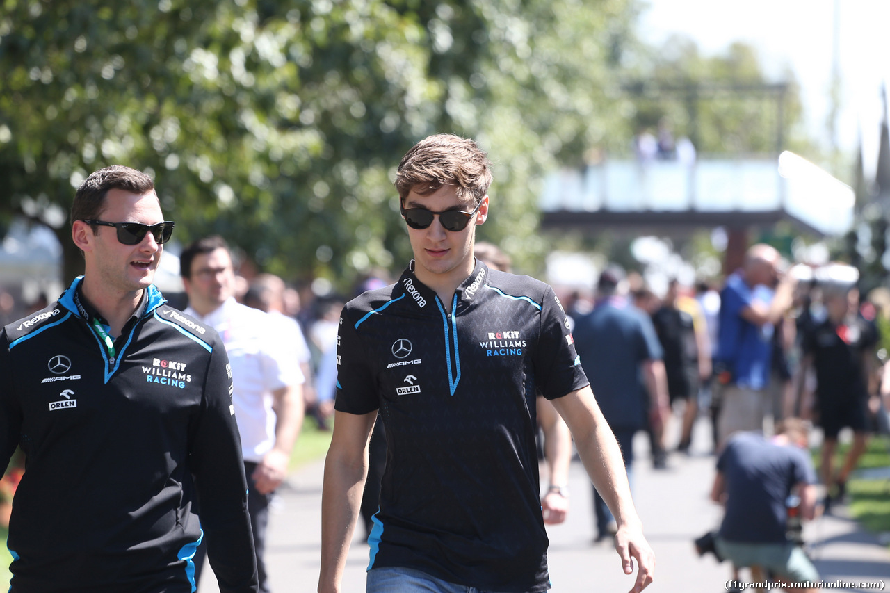 GP AUSTRALIA, 14.03.2019- George Russell (GBR) Williams F1 FW42