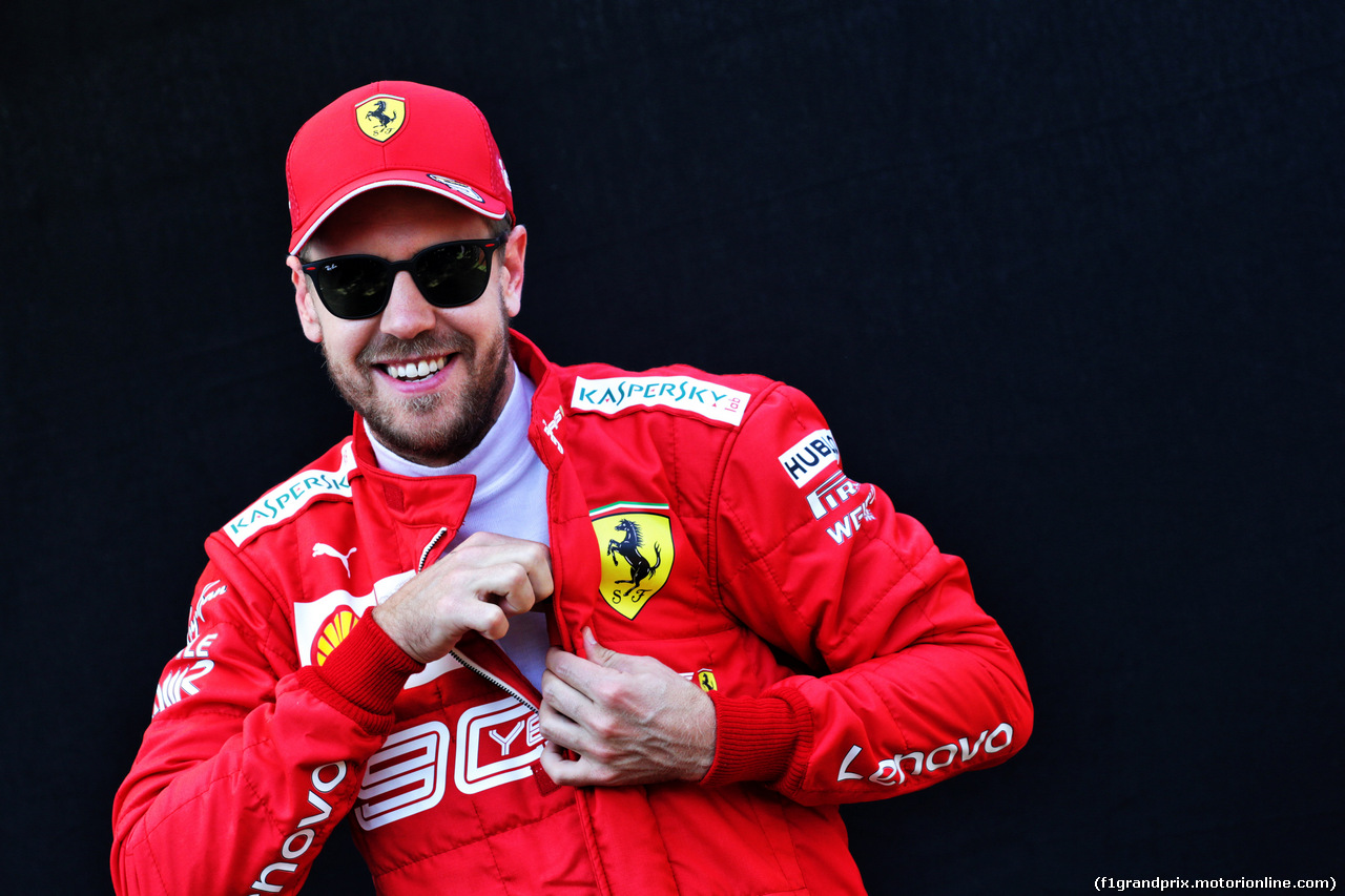GP AUSTRALIA, Sebastian Vettel (GER) Ferrari.
14.03.2019.