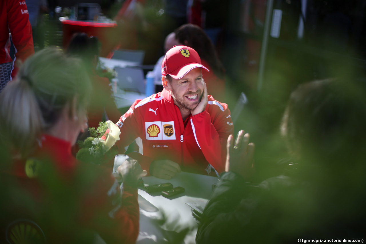 GP AUSTRALIA, 14.03.2019- Sebastian Vettel (GER) Ferrari SF90