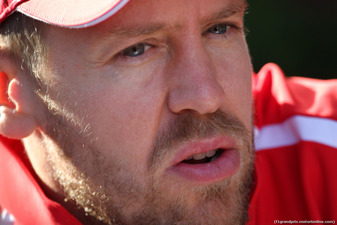GP AUSTRALIA, 14.03.2019- Sebastian Vettel (GER) Ferrari SF90