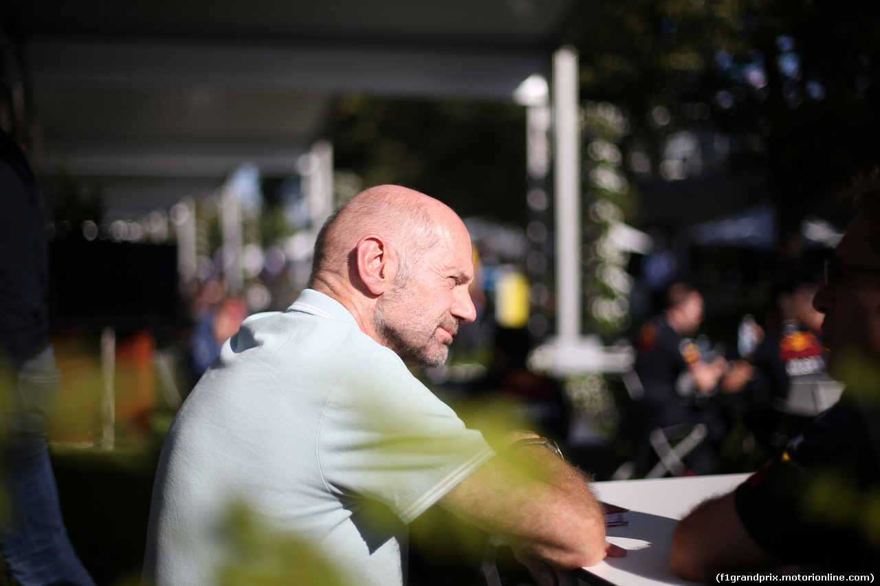 GP AUSTRALIA, 14.03.2019- Adrian Newey (GBR), Red Bull Racing Technical Operations Directo