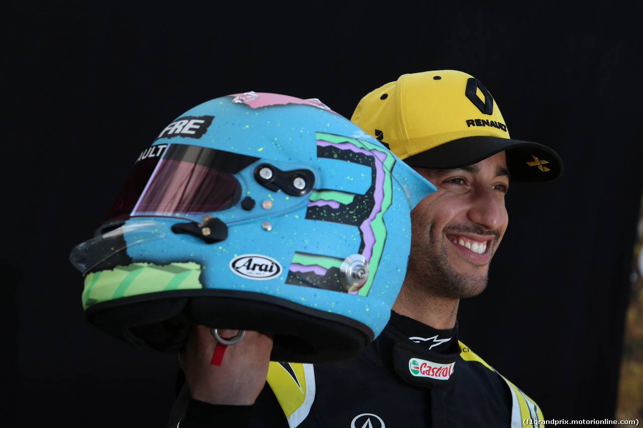 GP AUSTRALIA, 14.03.2019- Daniel Ricciardo (AUS) Renault Sport F1 Team RS19
