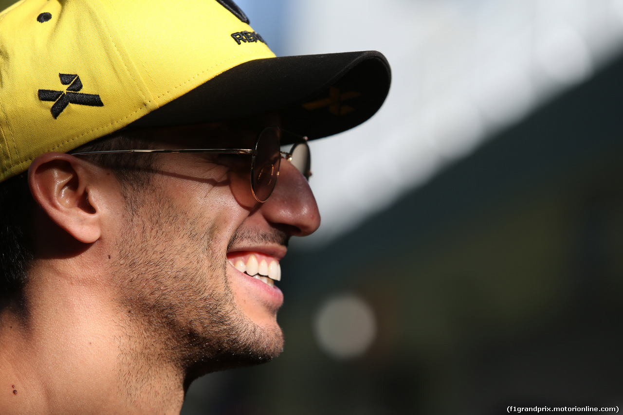 GP AUSTRALIA, 14.03.2019- Daniel Ricciardo (AUS) Renault Sport F1 Team RS19