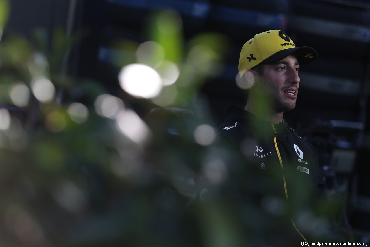 GP AUSTRALIA, 14.03.2019- Daniel Ricciardo (AUS) Renault Sport F1 Team RS19