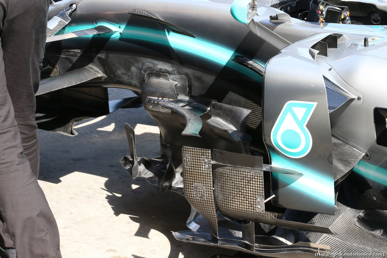 GP AUSTRALIA, 14.03.2019- Mercedes AMG F1 W10 EQ Power badge board detail