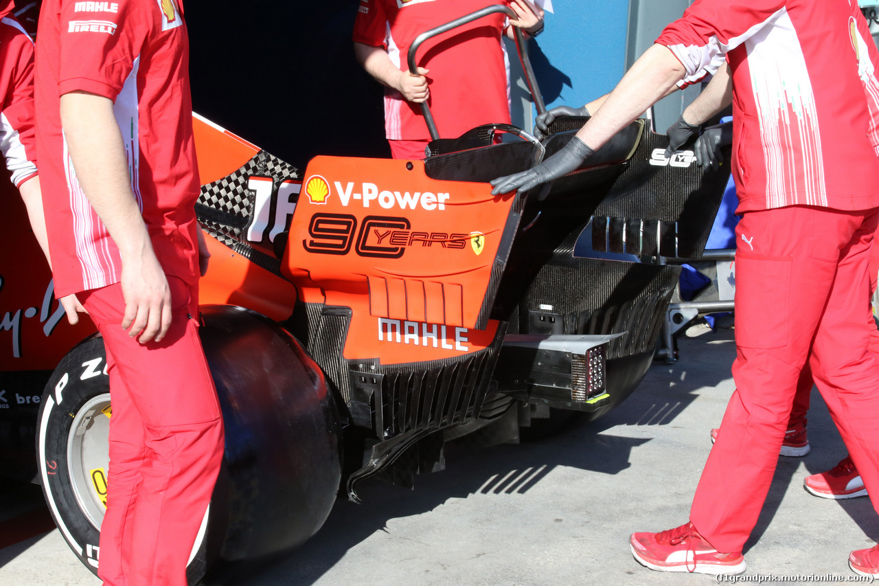 GP AUSTRALIA, 14.03.2019- Ferrari SF90 Rear Wing