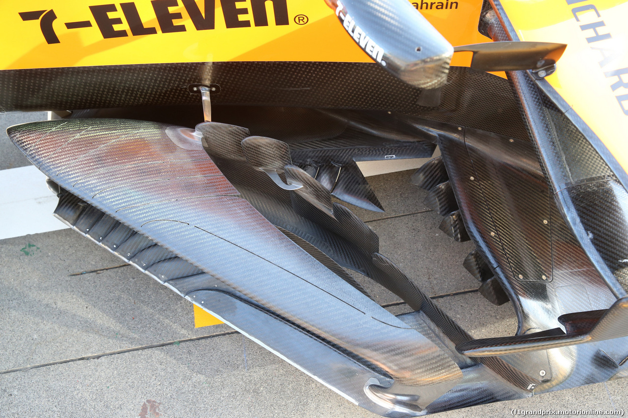 GP AUSTRALIA, 14.03.2019- McLaren Renault MCL34 badge board