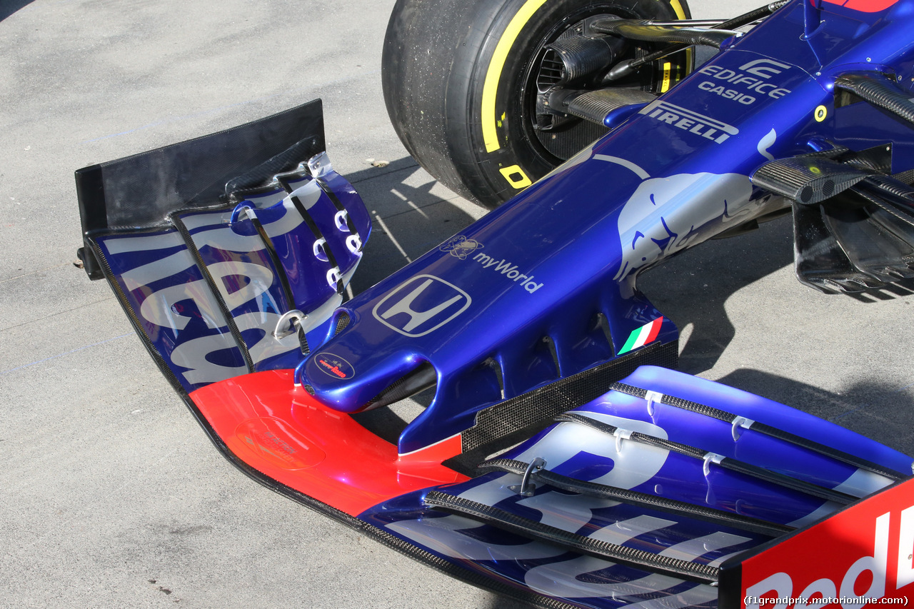 GP AUSTRALIA, 14.03.2019- Scuderia Toro Rosso STR14  Frontal Wing