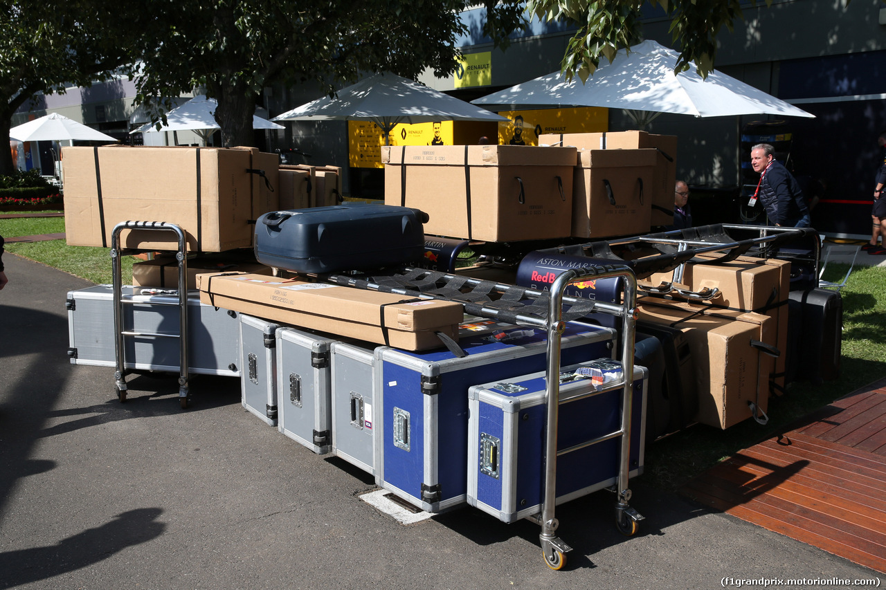 GP AUSTRALIA, 14.03.2019- Boxes