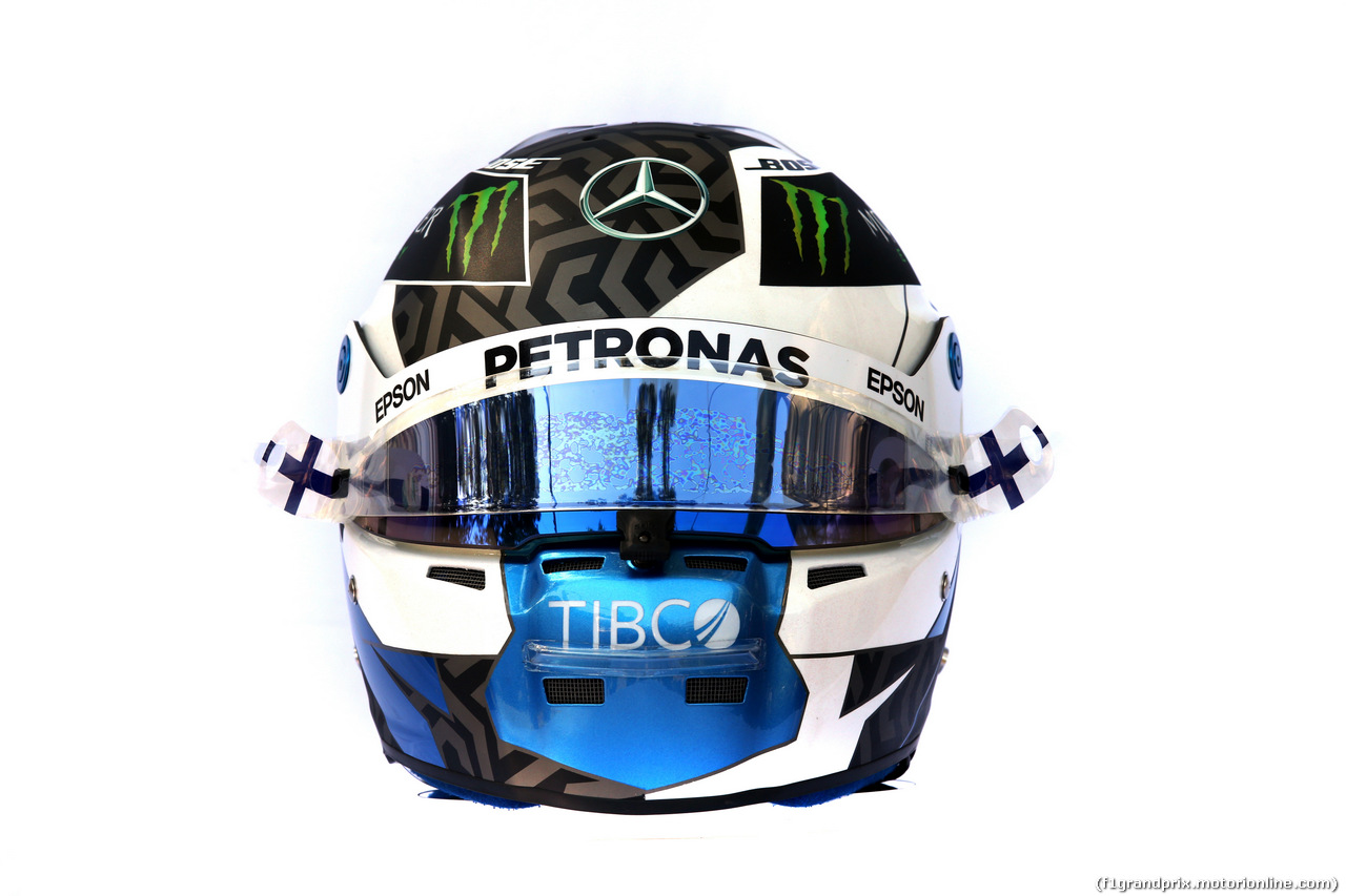 GP AUSTRALIA, The helmet of Valtteri Bottas (FIN) Mercedes AMG F1.
14.03.2019.