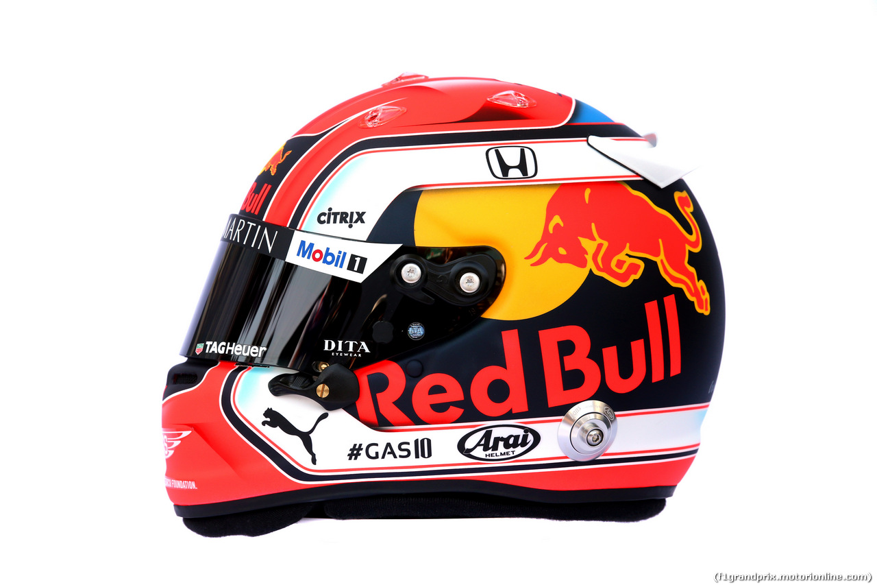 GP AUSTRALIA, The helmet of Pierre Gasly (FRA) Red Bull Racing.
14.03.2019.