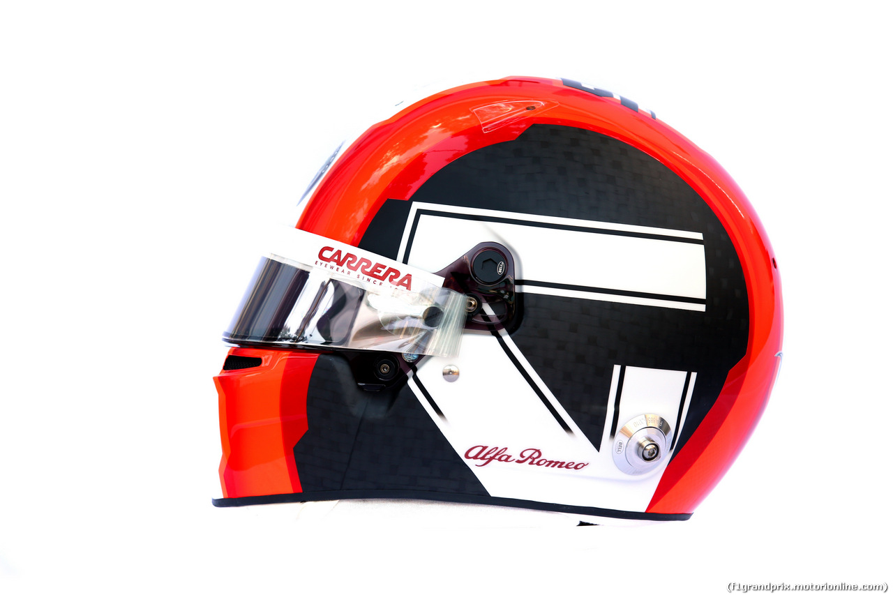 GP AUSTRALIA, The helmet of Antonio Giovinazzi (ITA) Alfa Romeo Racing.
14.03.2019.