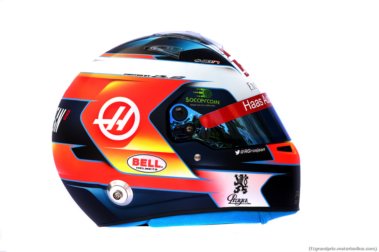 GP AUSTRALIA, The helmet of Romain Grosjean (FRA) Haas F1 Team.
14.03.2019.