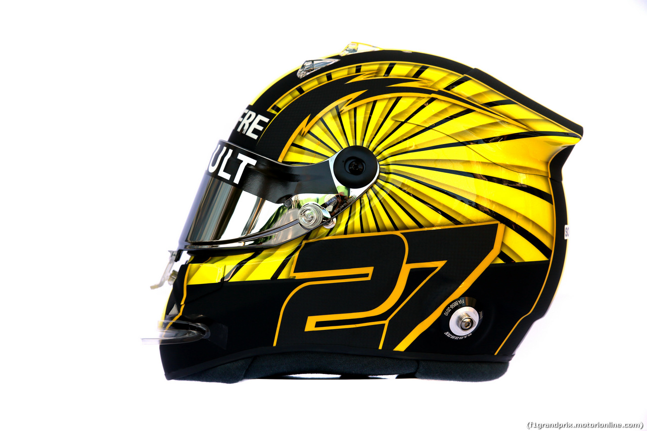 GP AUSTRALIA, The helmet of Nico Hulkenberg (GER) Renault F1 Team.
14.03.2019.