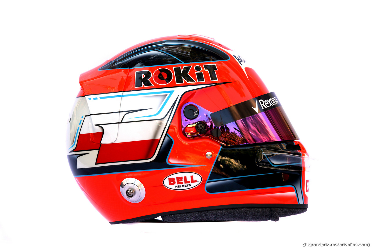 GP AUSTRALIA, The helmet of Robert Kubica (POL) Williams Racing.
14.03.2019.