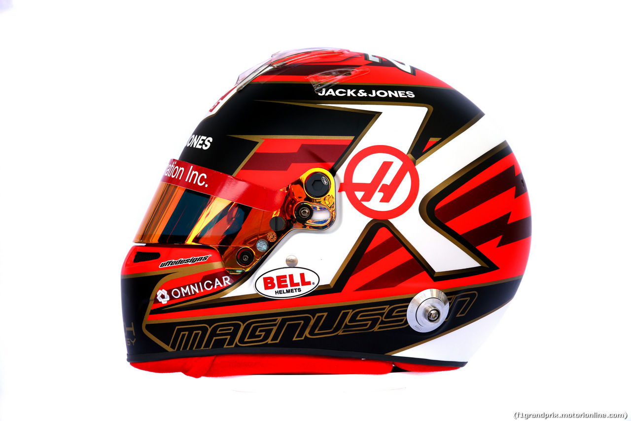 GP AUSTRALIA, The helmet of Kevin Magnussen (DEN) Haas F1 Team.
14.03.2019.