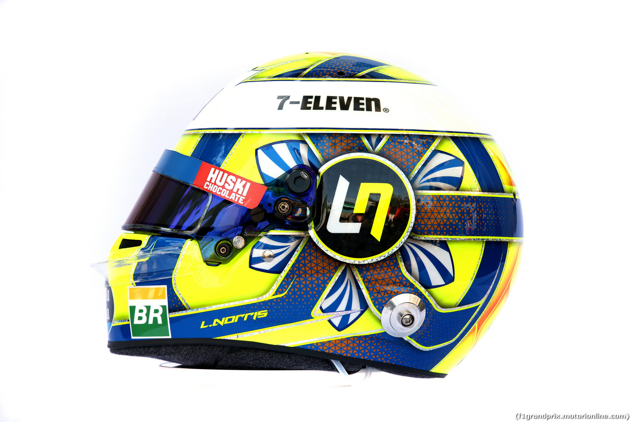 GP AUSTRALIA, The helmet of Lando Norris (GBR) McLaren.
14.03.2019.