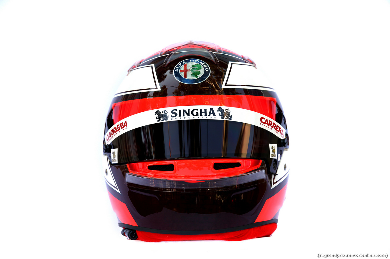 GP AUSTRALIA, The helmet of Kimi Raikkonen (FIN) Alfa Romeo Racing.
14.03.2019.