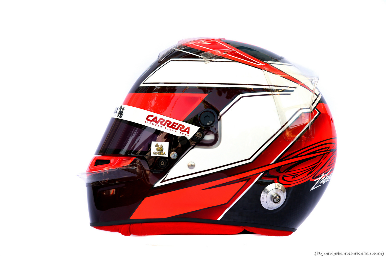GP AUSTRALIA, The helmet of Kimi Raikkonen (FIN) Alfa Romeo Racing.
14.03.2019.