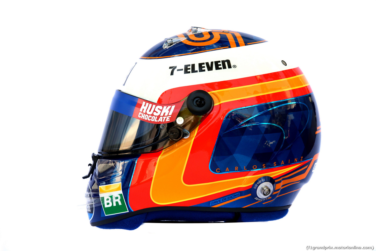 GP AUSTRALIA, The helmet of Carlos Sainz Jr (ESP) McLaren.
14.03.2019.