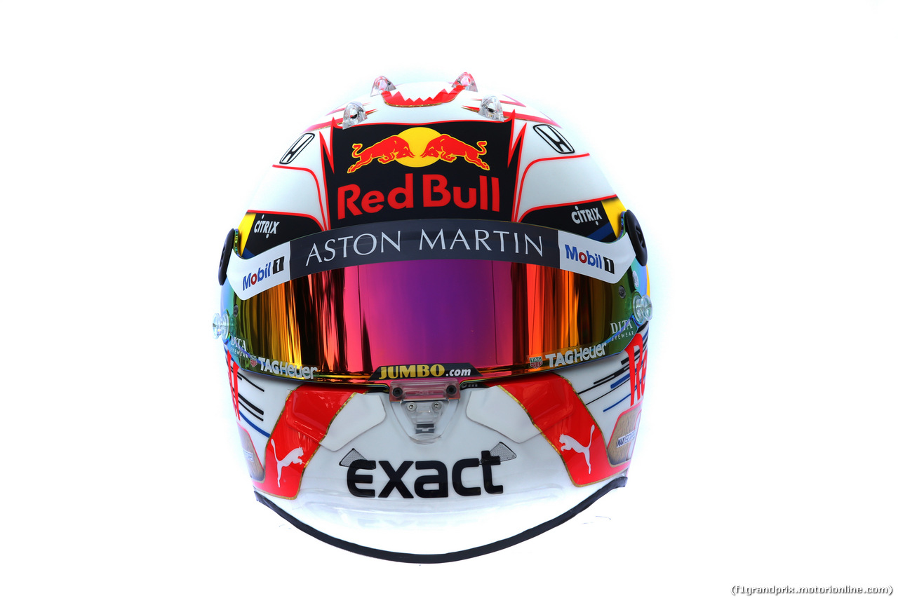 GP AUSTRALIA, The helmet of Max Verstappen (NLD) Red Bull Racing.
14.03.2019.