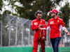 GP AUSTRALIA, Sebastian Vettel (GER) Ferrari walks the circuit with Laurent Mekies (FRA) Ferrari Sporting Director.
13.03.2019.