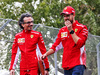GP AUSTRALIA, Sebastian Vettel (GER) Ferrari walks the circuit with Laurent Mekies (FRA) Ferrari Sporting Director.
13.03.2019.