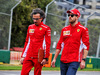 GP AUSTRALIA, Sebastian Vettel (GER) Ferrari walks the circuit with Laurent Mekies (FRA) Ferrari Sporting Director.
13.03.2019.