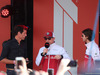 GP AUSTRALIA, 13.03.2019 - Season Launche Event  in Melbourne, L to R Kimi Raikkonen (FIN) Alfa Romeo Racing C38 e Antonio Giovinazzi (ITA) Alfa Romeo Racing C38