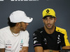 GP AUSTRALIA, 14.03.2019- Official Fia press conference,  Daniel Ricciardo (AUS) Renault Sport F1 Team RS19 e Lewis Hamilton (GBR) Mercedes AMG F1 W10 EQ Power