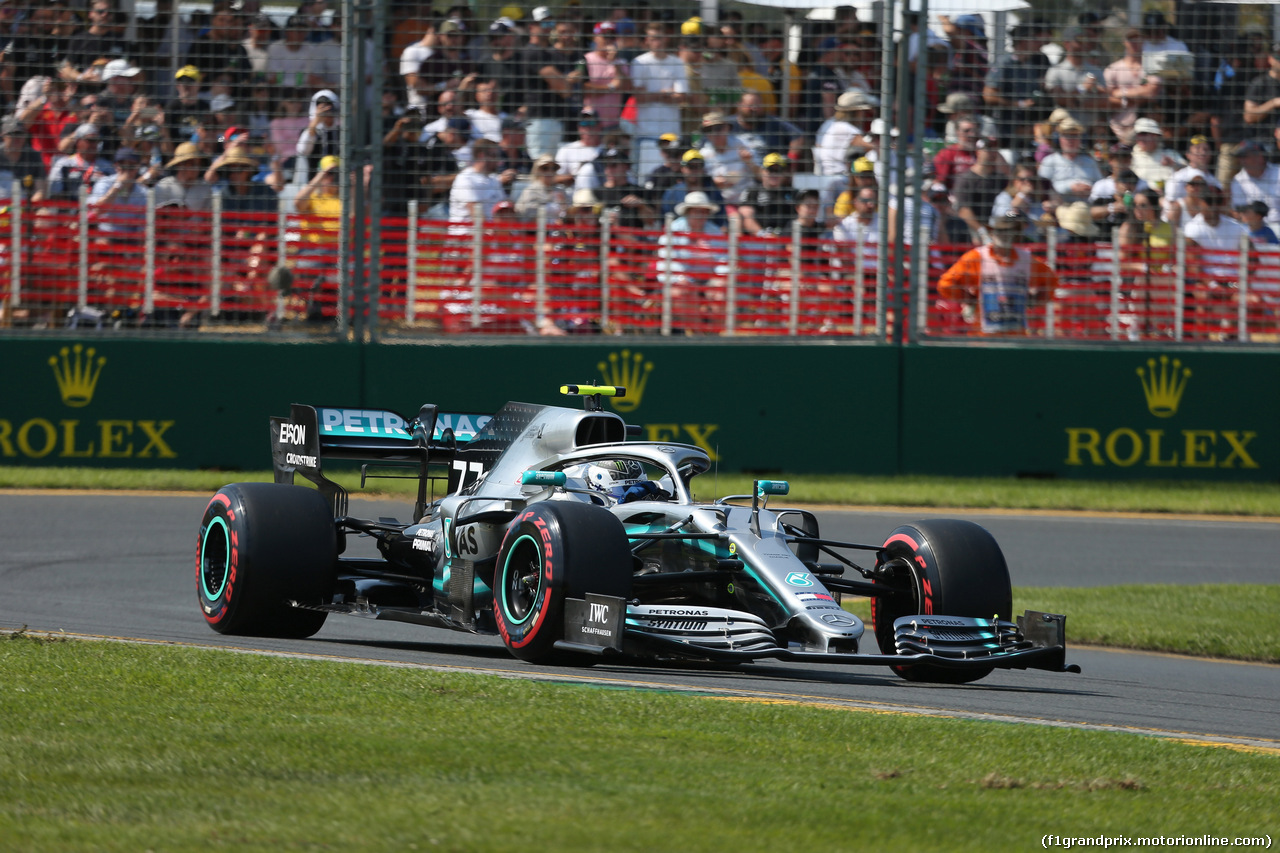 GP AUSTRALIA, 16.03.2019- Prove Libere 3, Valtteri Bottas (FIN) Mercedes AMG F1 W10 EQ Power